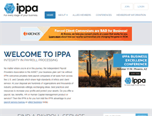 Tablet Screenshot of ippa.net